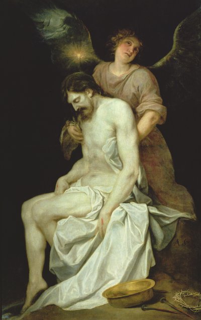 El Cristo muerto sostenido por un ángel de Alonso Cano